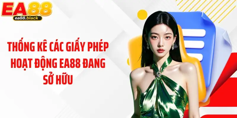 Thống kê các giấy phép hoạt động EA88 đang sở hữu